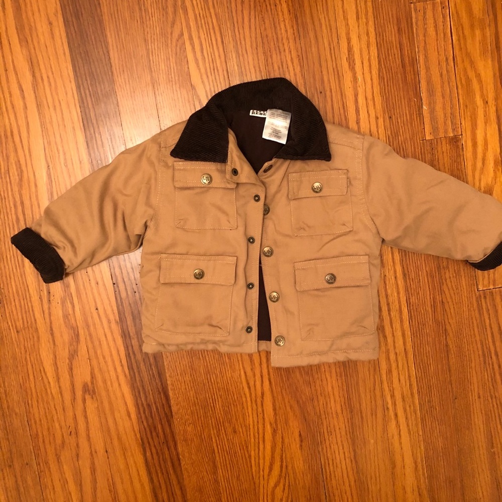 Little Rebel Boys Corduroy & Fleece Winter Coat